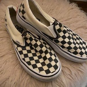 Checkered vans